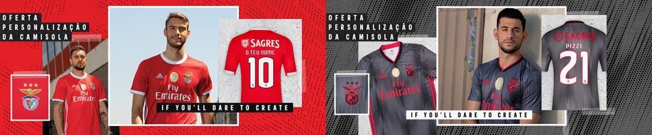 camisetas futbol Benfica